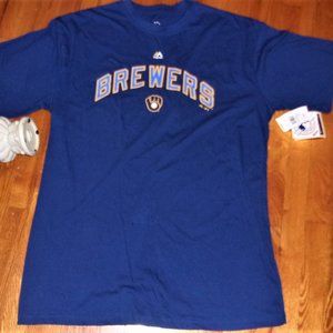 $32NEW extra large Tall  mens tee shirt Brewers t